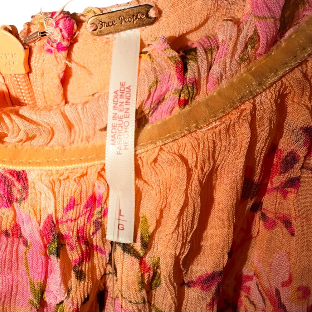 Free People Marney Mini dress-size Large-NWT - Picture 6 of 9